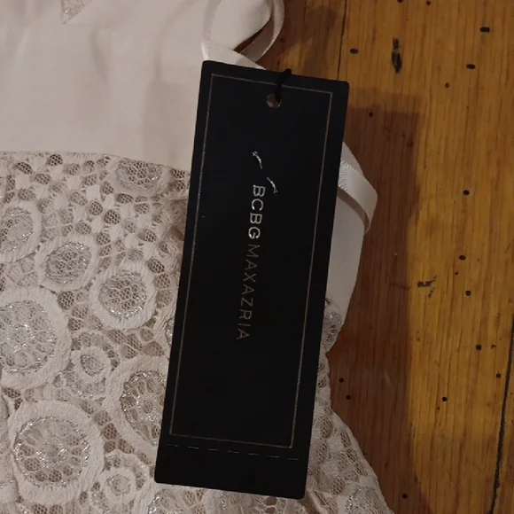 BCBGMaxAzria Ivory Lace Dress - Picture 2 of 7